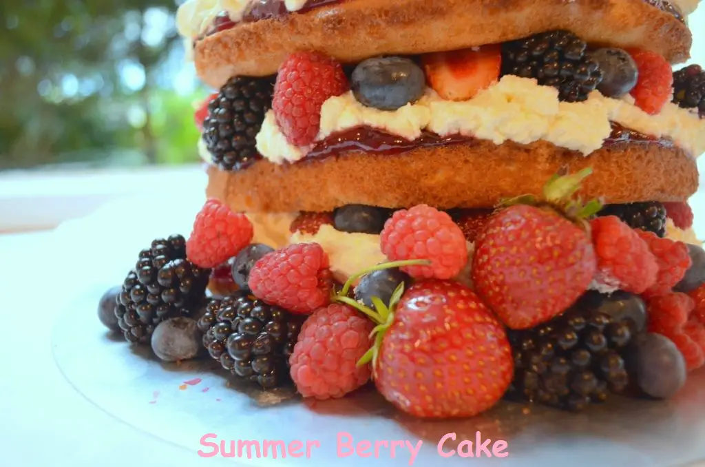 no bake summer berry icebox cake | no bake summer berry icebox cake